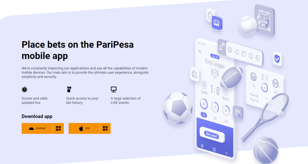 The PariPesa download procedure is really simple